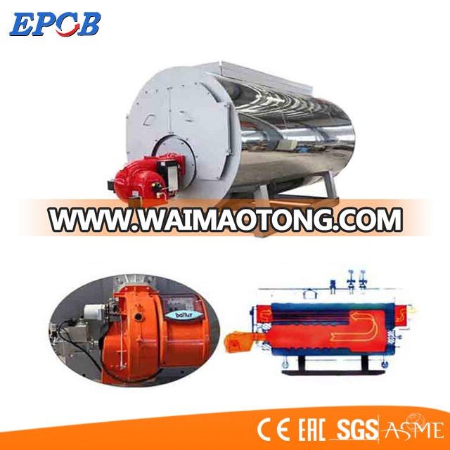 Automatic Fire Tube Industrial Oil Gas Steam Boiler for Heating